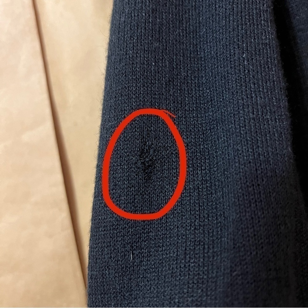 Lululemon | Reflection Wrap Cardigan Sweater Waterfall Open Front Black Size 8 - Picture 14 of 14